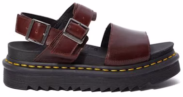 Order Dr.Martens 馬汀博士 Voss Brando 皮革帶涼鞋 女款 棕色