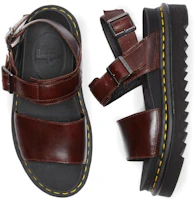 Shop Dr.Martens 馬汀博士 Voss Brando 皮革帶涼鞋 女款 棕色