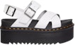 Buy (W) Dr. Martens Voss II Athena Sandal Platform Kulit Tali Putih 30717100