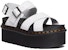 (W) Dr. Martens Voss II Athena Sandal Platform Kulit Tali Putih 30717100