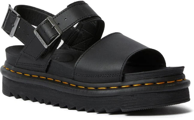 (W) Dr. Martens Voss Leder Riemen Sandalen ''Schwarz'' 24233001 Lookbook (W) Dr. Martens Voss Leder Riemen Sandalen ''Schwarz'' 24233001