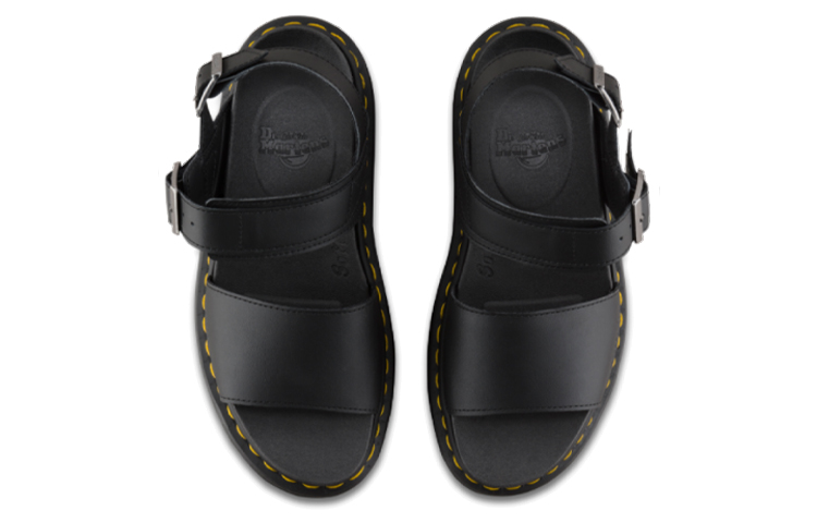 Purchase (W) Dr. Martens Voss Leder Riemen Sandalen ''Schwarz'' 24233001