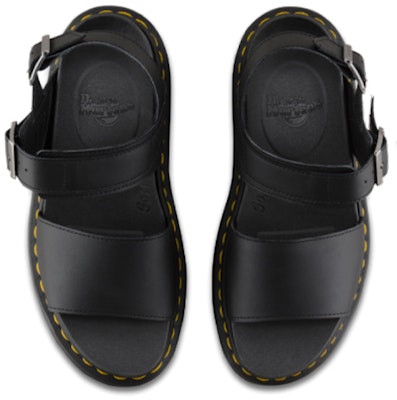 (W) Sandalias Dr. Martens Voss de Cuero con Correa 'Negras' 24233001 Purchase (W) Sandalias Dr. Martens Voss de Cuero con Correa 'Negras' 24233001