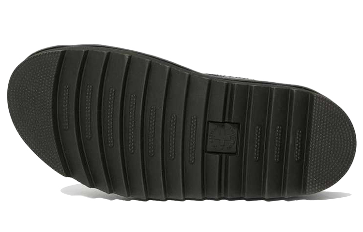 Shop (W) Dr. Martens Voss Sandal Kulit Tali Hitam 23802001