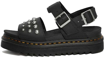 (Women) Dr. Martens Voss Leather Studded Sandals 'Black' 25454001 (Women) Dr. Martens Voss Leather Studded Sandals 'Black' 25454001