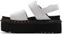 (W) Dr. Martens Voss Sandal Kulit Tebal Putih 26725100