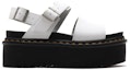 Order (W) Dr. Martens Voss Sandal Kulit Tebal Putih 26725100