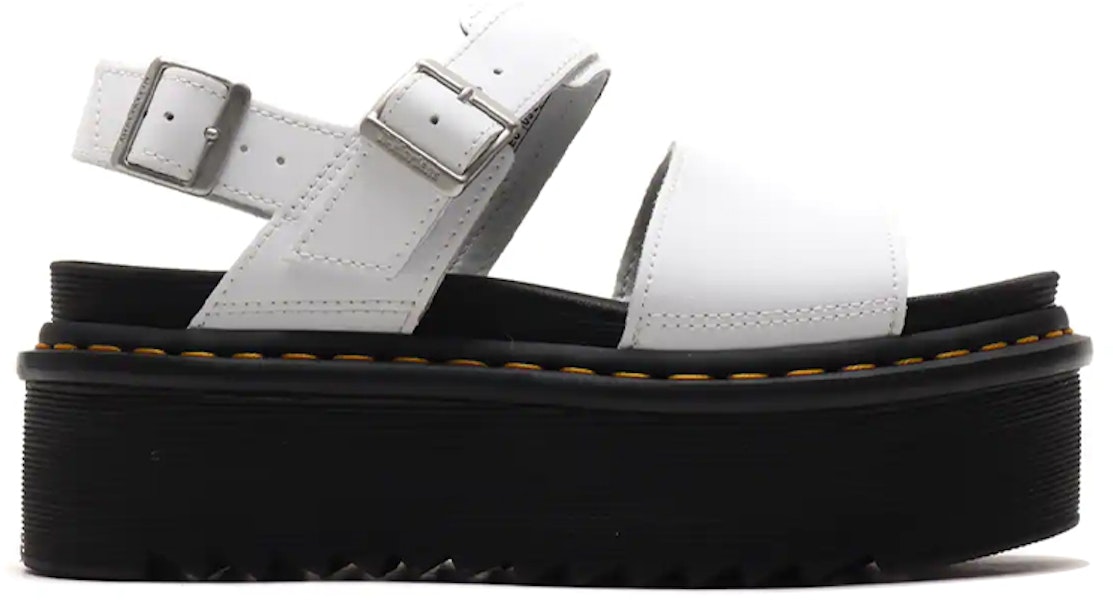 (W) Dr. Martens Voss Sandal Kulit Tebal Putih 26725100 Lookbook (W) Dr. Martens Voss Sandal Kulit Tebal Putih 26725100
