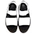(W) Dr. Martens Voss Sandal Kulit Tebal Putih 26725100
