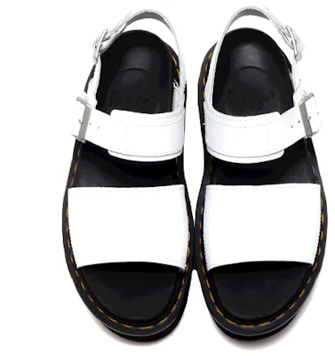 (W) Dr. Martens Voss Sandal Kulit Tebal Putih 26725100 Purchase (W) Dr. Martens Voss Sandal Kulit Tebal Putih 26725100