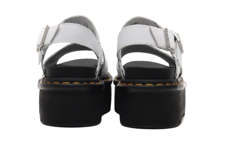 Purchase (W) Dr. Martens Voss Sandal Kulit Putih Tebal 26725100