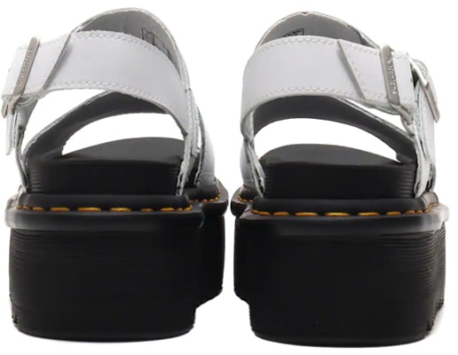 (W) Dr. Martens Voss Sandal Kulit Tebal Putih 26725100 Purchase (W) Dr. Martens Voss Sandal Kulit Tebal Putih 26725100