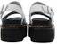 (W) Dr. Martens Voss Sandal Kulit Tebal Putih 26725100