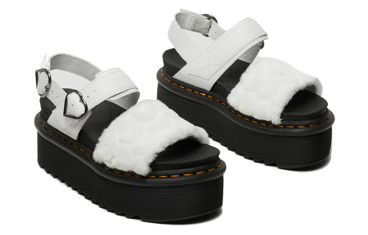 Shop (Women) Dr. Martens Voss Quad 'Simple White' 26921100