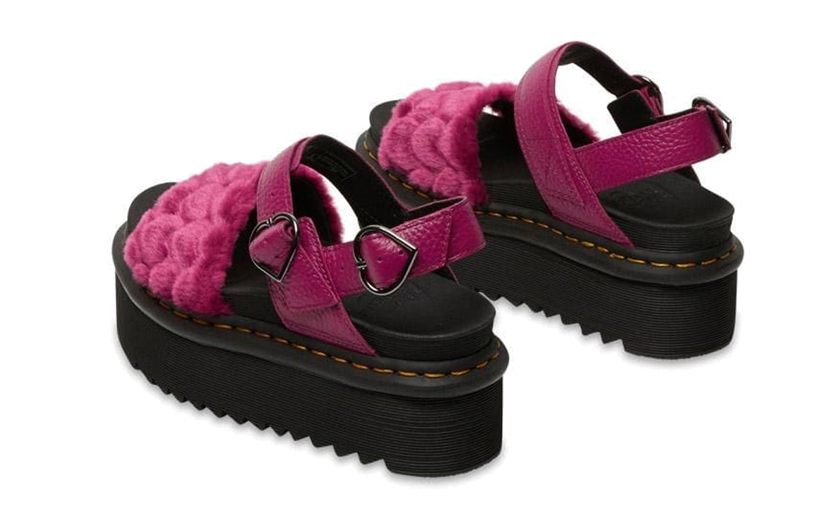 (W) Dr. Martens Voss Quad Sandals Purple/Red 圖 5