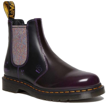 (W) Botines Chelsea de Cuero Dr. Martens x BT21 2976 'Morado Negro' 30892511 Order (W) Botines Chelsea de Cuero Dr. Martens x BT21 2976 'Morado Negro' 30892511