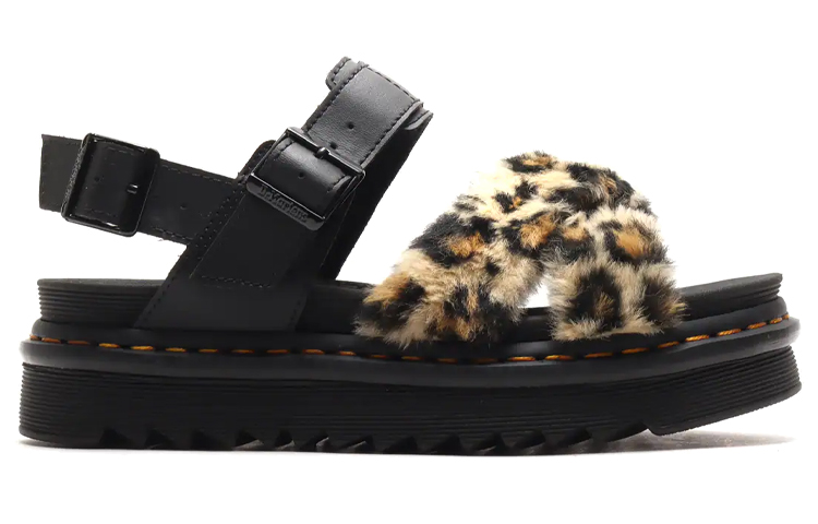 Order (Women) Dr. Martens Zebrilus Voss II Sandal 'Black' 26721285