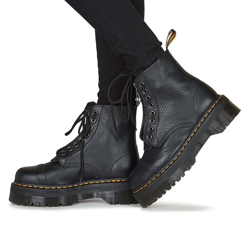 Sizing (W) Dr. Martens Reißverschluss-Stiefel ''Schwarz'' 15307376