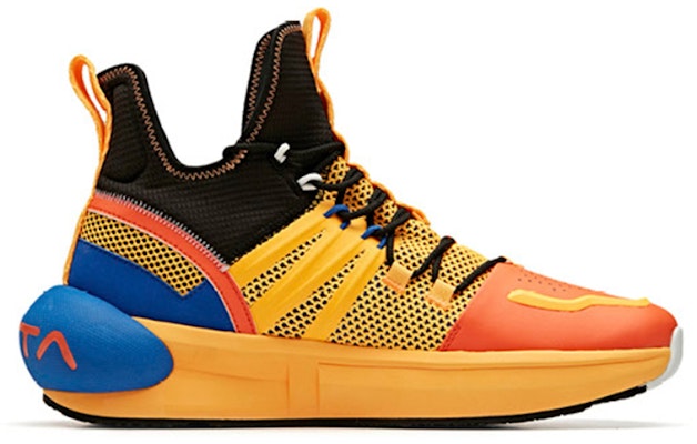 (Women) Anta Dragon Ball x Low Top Basketball Shoes Black Orange 'Son Goku Super Saiyan' 12941602-2 Order (Women) Anta Dragon Ball x Low Top Basketball Shoes Black Orange 'Son Goku Super Saiyan' 12941602-2