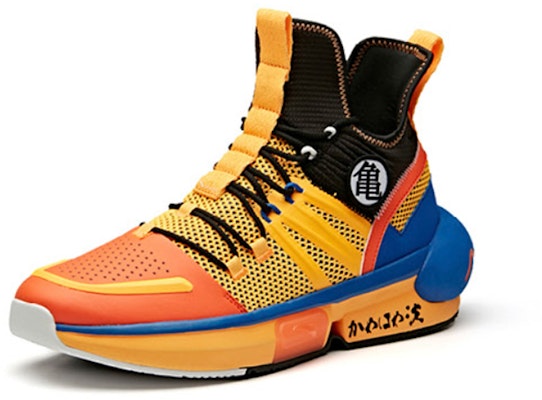 (Women) Anta Dragon Ball x Low Top Basketball Shoes Black Orange 'Son Goku Super Saiyan' 12941602-2 Lookbook (Women) Anta Dragon Ball x Low Top Basketball Shoes Black Orange 'Son Goku Super Saiyan' 12941602-2