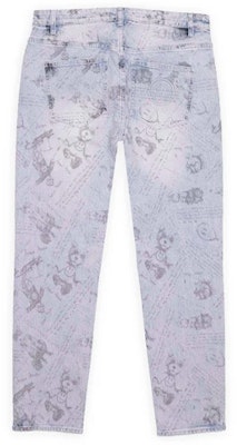 (W) Drew House Seluar Jeans Tirus Indigo Vintage Corak Beruang. DR-FW21-051 Lookbook (W) Drew House Seluar Jeans Tirus Indigo Vintage Corak Beruang. DR-FW21-051