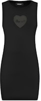 (Women) DSQUARED2 Black Sleeveless Crew Neck Short Dress. S75CV0746S24662-900 (Women) DSQUARED2 Black Sleeveless Crew Neck Short Dress. S75CV0746S24662-900