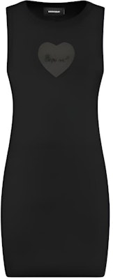 (W) DSQUARED2 黑色无袖圆领短连衣裙. S75CV0746S24662-900 Buy (W) DSQUARED2 黑色无袖圆领短连衣裙. S75CV0746S24662-900