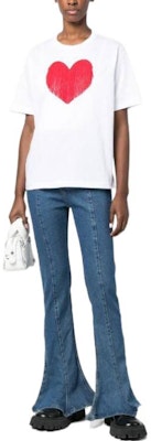 (W) DSQUARED2 心形装饰圆领短袖T恤 S75GD0335S23009-100 Lookbook (W) DSQUARED2 心形装饰圆领短袖T恤 S75GD0335S23009-100