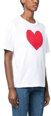 (W) DSQUARED2 心形装饰圆领短袖T恤 S75GD0335S23009-100 Purchase (W) DSQUARED2 心形装饰圆领短袖T恤 S75GD0335S23009-100