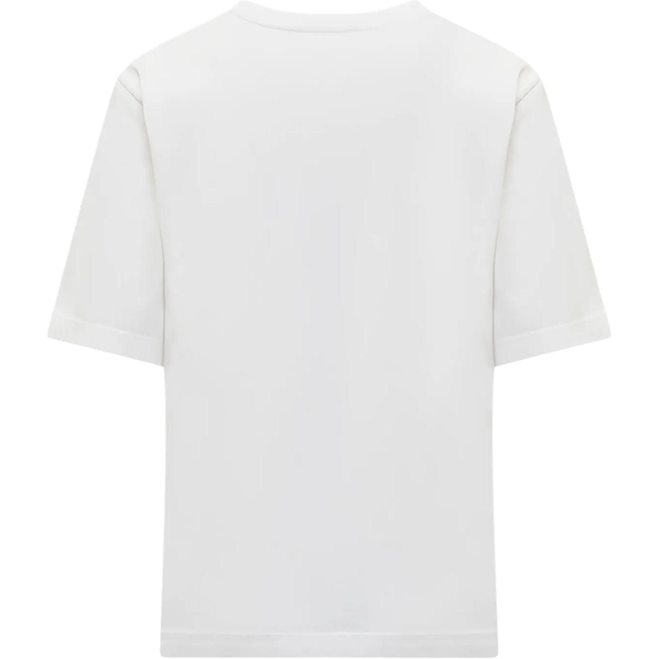 Lookbook (W) DSQUARED2 白色宽松版字母印花圆领T恤。 S72GD0551S24662-100