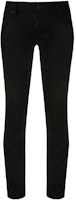 (Women) DSQUARED2 Black Logo Print Mid-Waist Skinny Ankle Jeans Women S75LB0347S30564-900 (Women) DSQUARED2 Black Logo Print Mid-Waist Skinny Ankle Jeans Women S75LB0347S30564-900