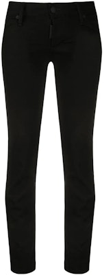 (W) DSQUARED2 黑色标志印花中腰修身九分牛仔裤 女款 S75LB0347S30564-900 Order (W) DSQUARED2 黑色标志印花中腰修身九分牛仔裤 女款 S75LB0347S30564-900