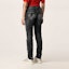 Shop (W) DSQUARED2 ディストレスト ウォッシュドブラック ジーンズ レディース. S75LB0574S30357-900