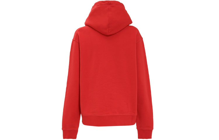 Lookbook (W) DSQUARED2 女士红色字母印花连帽卫衣 FW21款式。 S80GU0002S25042-312