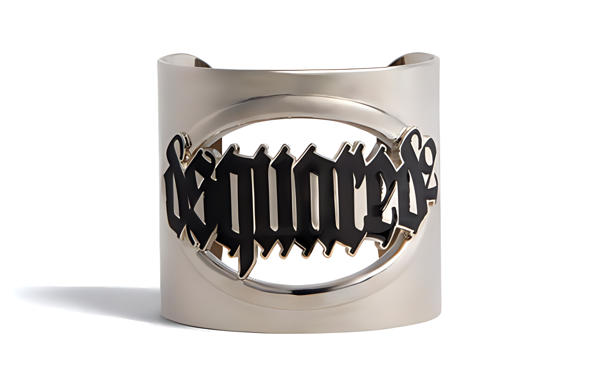 (Women) DSQUARED2 Letter Logo Silver Bangle  Bracelet - Silver ARW018238940001M912