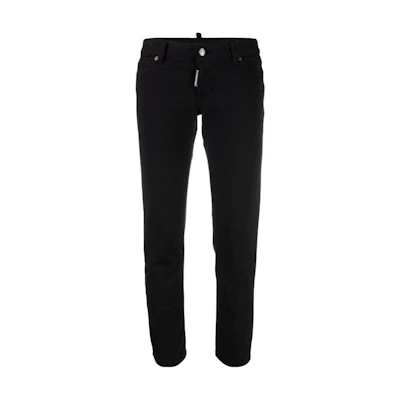 (Women) DSQUARED2 Low-Rise Slim Ankle Jeans Women Casual Denim Pants S75LB0664S30733-900