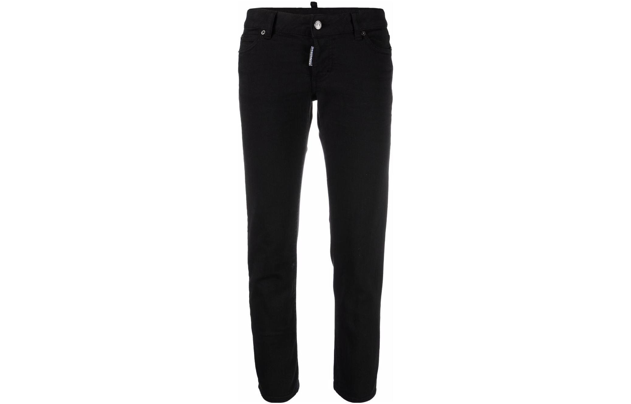 Order (W) DSQUARED2 女士低腰修身九分牛仔裤休闲长裤 S75LB0664S30733-900