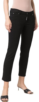 (W) DSQUARED2 女士低腰修身九分牛仔裤休闲长裤 S75LB0664S30733-900 Shop (W) DSQUARED2 女士低腰修身九分牛仔裤休闲长裤 S75LB0664S30733-900