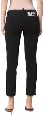 (W) DSQUARED2 女士低腰修身九分牛仔裤休闲长裤 S75LB0664S30733-900 Purchase (W) DSQUARED2 女士低腰修身九分牛仔裤休闲长裤 S75LB0664S30733-900