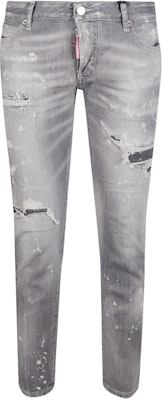 (W) DSQUARED2 SS22 アンクル丈ディストレストジーンズ グレー S72LB0487S30260-852 Order (W) DSQUARED2 SS22 アンクル丈ディストレストジーンズ グレー S72LB0487S30260-852