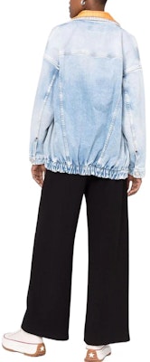 (W) DSQUARED2 SS22 ブルーウォッシュデニムジャケット S75AM0879S30663-470 Shop (W) DSQUARED2 SS22 ブルーウォッシュデニムジャケット S75AM0879S30663-470