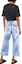 Shop (W) DSQUARED2 SS22做旧喷漆宽腿牛仔裤 女款 蓝色 S72LB0493S30309-470