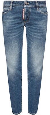 (W) DSQUARED2 SS23 ローライズ クロップド ジーンズ ブルー. S75LB0277-S30662-470 Order (W) DSQUARED2 SS23 ローライズ クロップド ジーンズ ブルー. S75LB0277-S30662-470