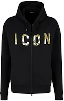 (Women) Dsquared2 SS2 Black Pullover Sweatshirt with Letter Print Design S75HG0035S25030-990 (Women) Dsquared2 SS2 Black Pullover Sweatshirt with Letter Print Design S75HG0035S25030-990