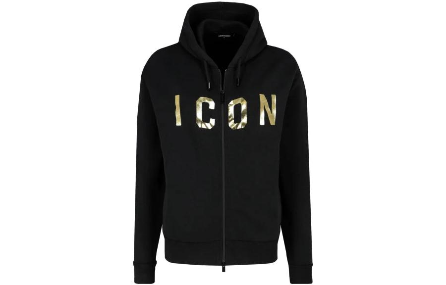 Order (W) Dsquared2 SS2 黑色字母印花設計套頭衫 S75HG0035S25030-990