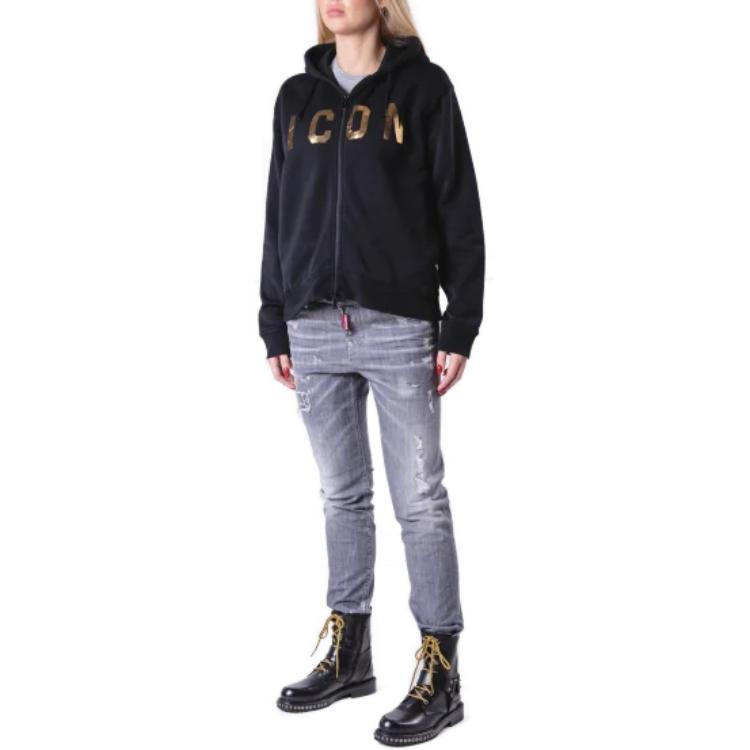 Lookbook (W) Dsquared2 SS2 黑色字母印花設計套頭衫 S75HG0035S25030-990