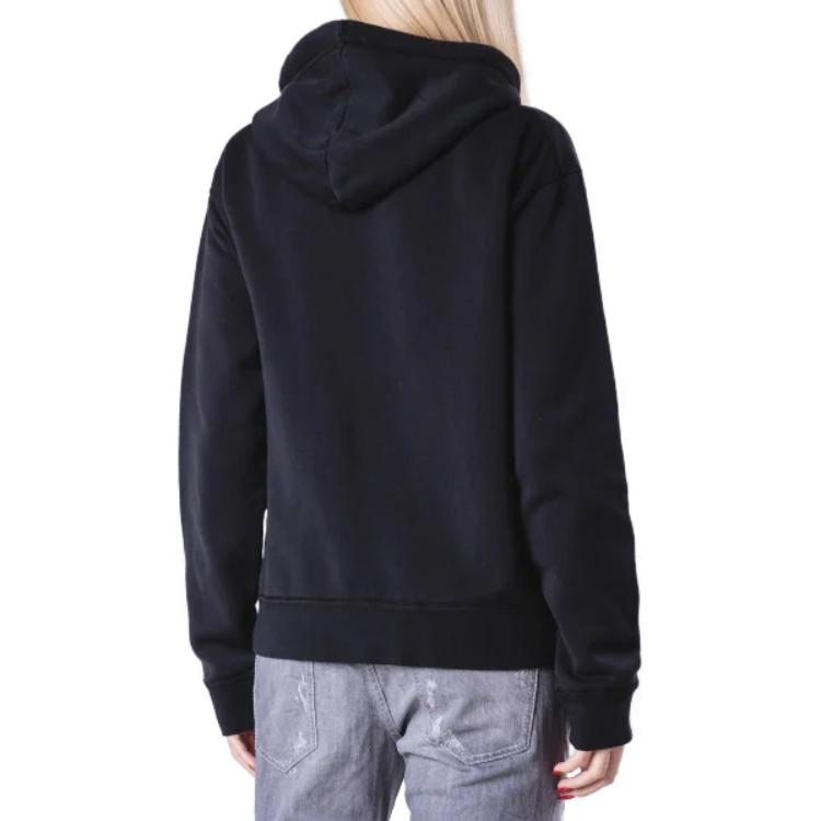 Shop (W) Dsquared2 SS2 黑色字母印花設計套頭衫 S75HG0035S25030-990