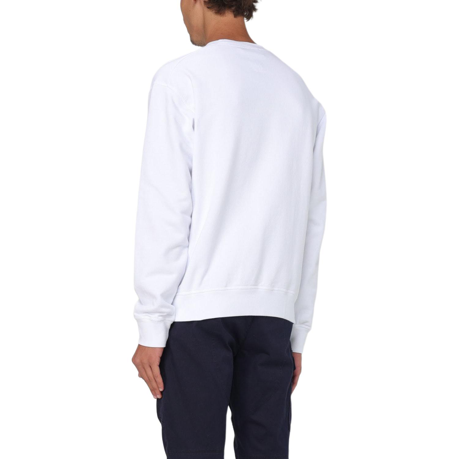 Details for (W) Dsquared2 白色圓領長袖純色設計休閒衛衣 S75GU0538S25551-100