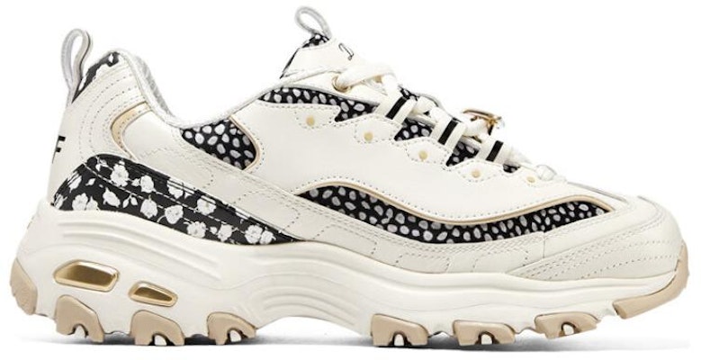 DVF x Skechers 熊貓鞋 防滑耐磨 低筒 老爸鞋 女款 米黑 Order DVF x Skechers 熊貓鞋 防滑耐磨 低筒 老爸鞋 女款 米黑