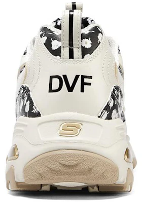 DVF x Skechers 熊貓鞋 防滑耐磨 低筒 老爸鞋 女款 米黑 Shop DVF x Skechers 熊貓鞋 防滑耐磨 低筒 老爸鞋 女款 米黑